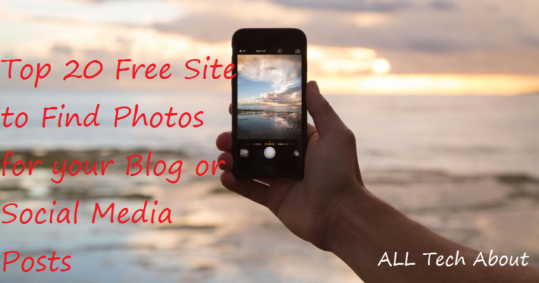 Best Free Photo Sites to Find Pictures for a Blog