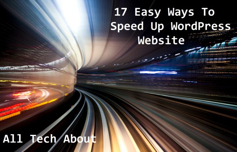 How To Speed Up WordPress Website